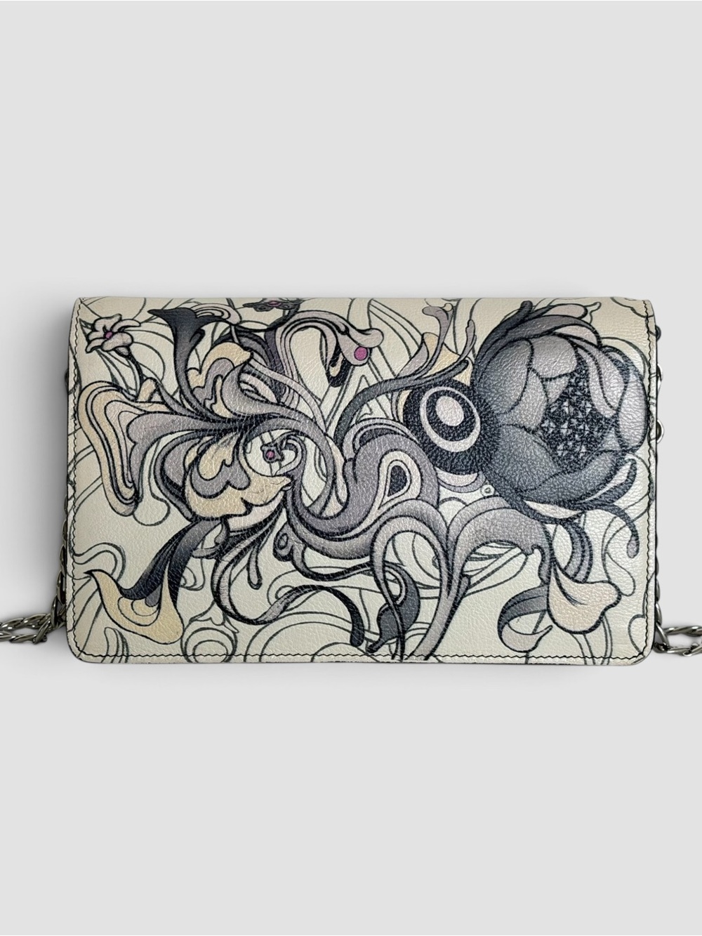 Prada & JAMES JEAN Rabbit Print Chain Crossbody Bag - Picture 2 of 15
